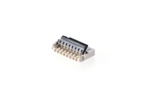 0.3mm Fpc/ffc Smt 90° Easy On Type Bottom Contact H=1.0mm(FPTXXWHB10)