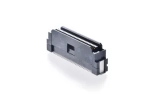 0.8mm Board To Board Single Slot Smt 180° With Post With Fitting Nail(NPE)