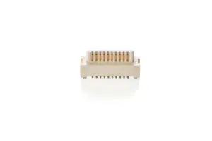 1.0 Mm Board To Board Single Slot Smt 180° Without Post With Fitting Nail(NPA)